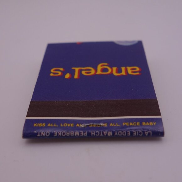 Vintage Montreal Night Club angel's 3604-St-Laurent 282-9944 Matchbook - Picture 3 of 11